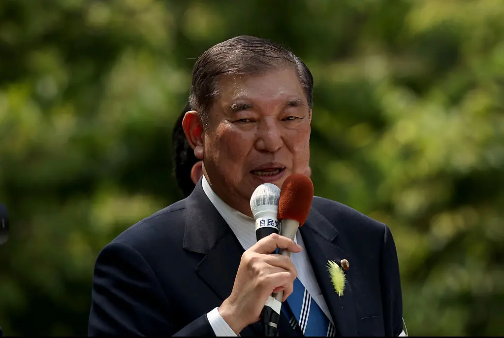 Trump sent the letter to Japan's Prime Minister Shigeru Ishiba. Credit: Buddhika Weerasinghe / Getty