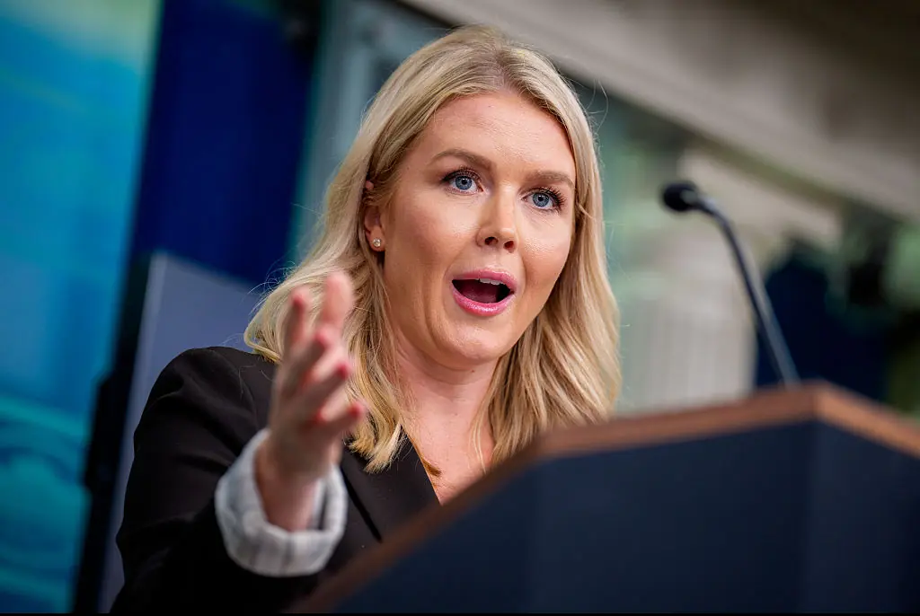 Karoline Leavitt. Credit: Andrew Harnik / Getty