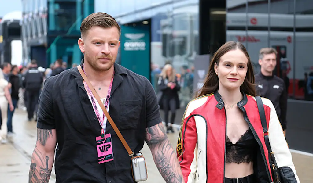 Adam Peaty and Holly Ramsay. Credit: Paul Bonser/SOPA Images/LightRocket/Getty Images.