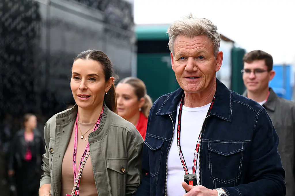 Gordon and Tana Ramsay have strict rules for flying with their kids. Credit: Mark Sutton - Formula 1/Formula 1 via Getty Images