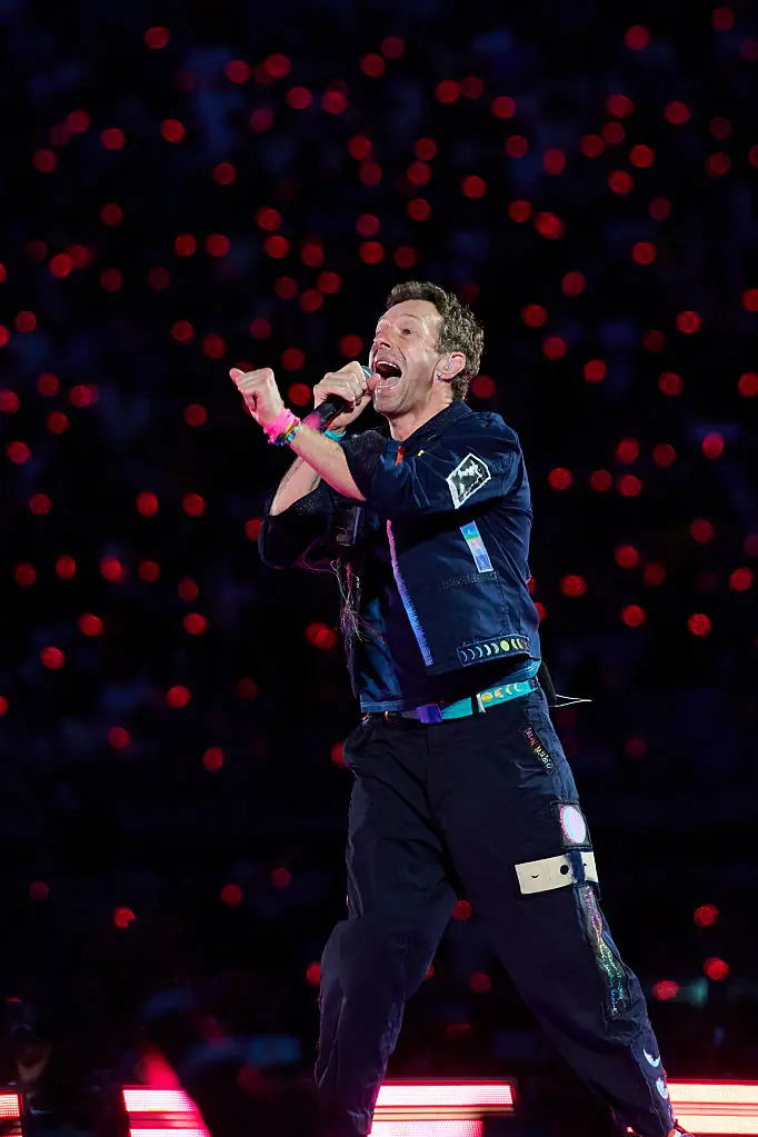 Chris Martin and Coldplay accidentally caused a viral moment. Credit: Robert Okine / Getty