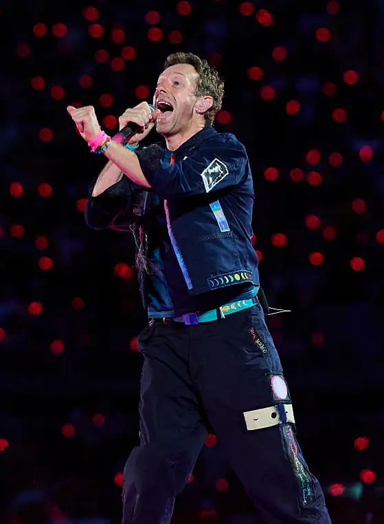 Chris Martin and Coldplay accidentally caused a viral moment. Credit: Robert Okine / Getty