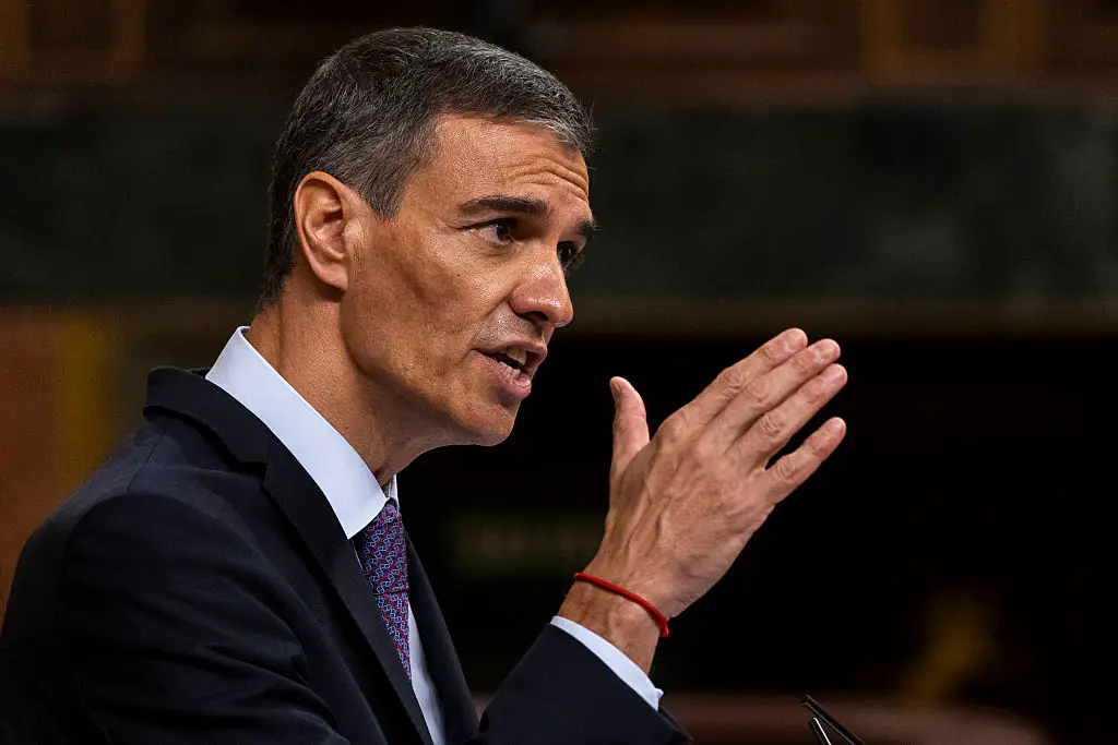 Prime Minister Pedro Sanchez. Credit: Pablo Blazquez Dominguez / Getty
