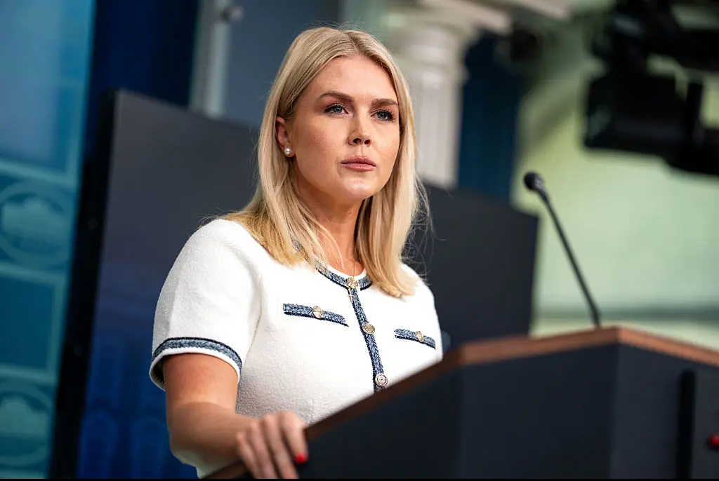 White House Press Secretary Karoline Leavitt. Credit: The Washington Post / Getty