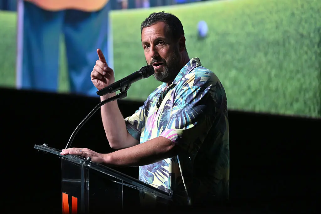 Adam Sandler is setting the record straight. credit: Roy Rochlin / Getty