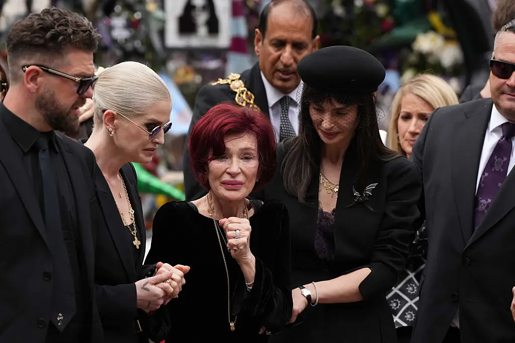 Sharon Osbourne's 'hidden tribute' to Ozzy at funeral procession