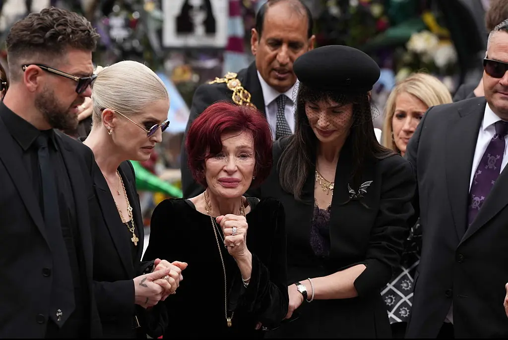 Sharon Osbourne's 'hidden tribute' to Ozzy at funeral procession