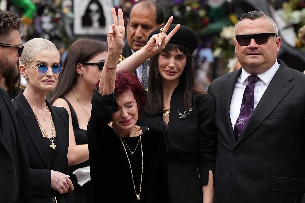 Aimee Osbourne, rarely-seen daughter of Ozzy, included a heartfelt detail in her funeral outfit