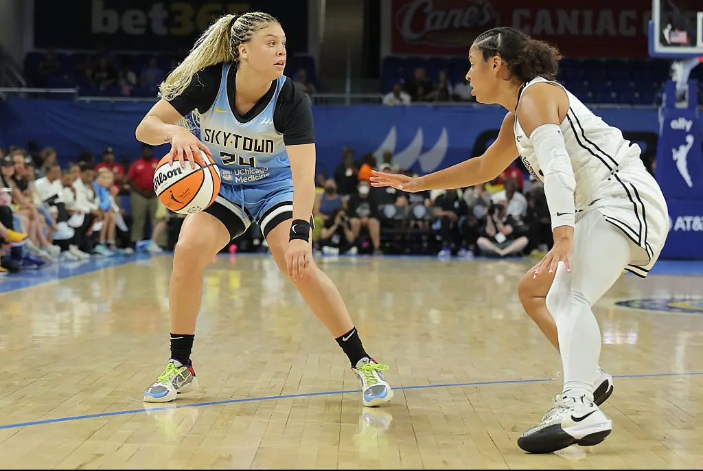 Golden State Valkyries vs Chicago Sky. Credit: Icon Sportswire / Getty