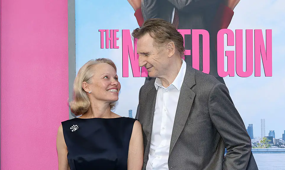 Sister of Liam Neeson’s late wife Natasha reacts to his ‘romance’ with Pamela Anderson