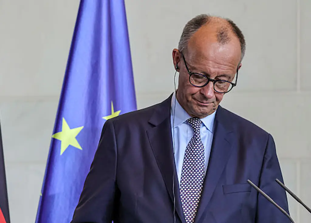 German Chancellor Friedrich Merz said Iran outmaneuvered the US in negotiations. Credit: Omer Messinger / Getty