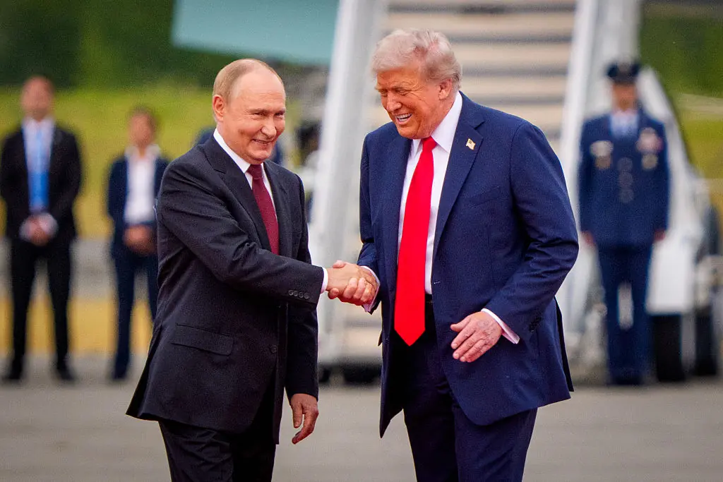 Trump and Putin met in Alaska this week. Credit: Andrew Harnik / Getty Images.