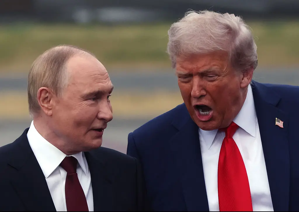 Trump and Putin seemed friendly with each other. Credit: Contributor / Getty