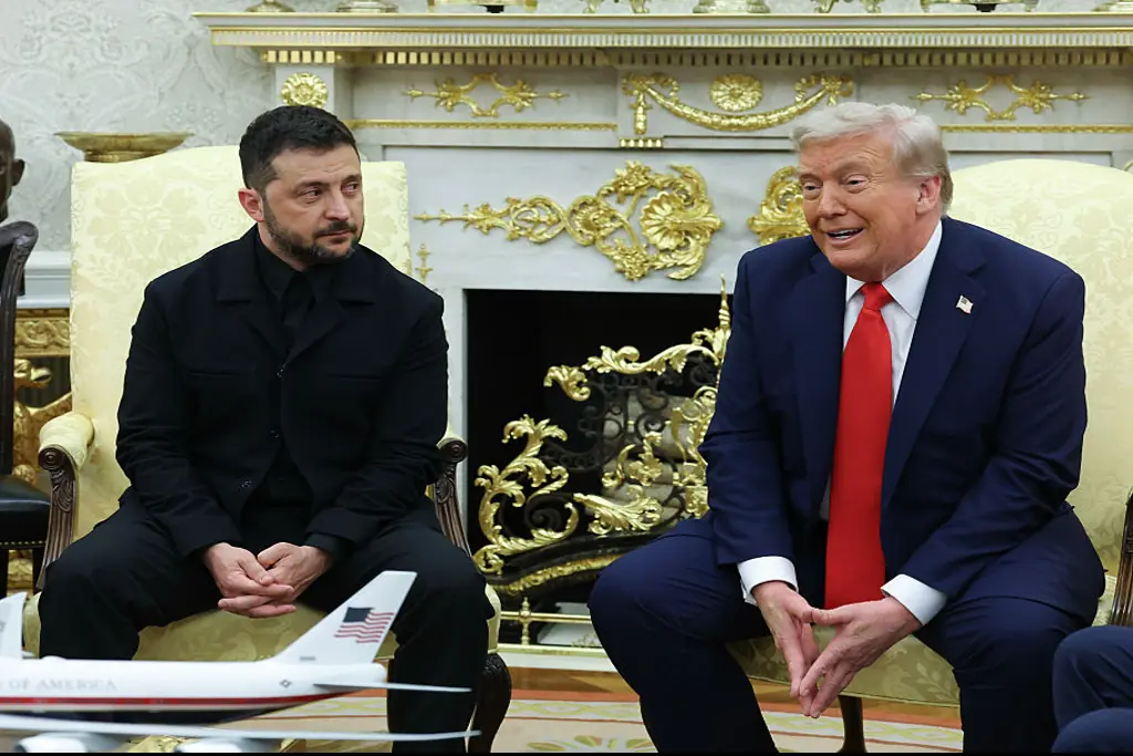 Zelenskyy has welcomed Trump's change in direction. Anna Moneymaker / Getty Images.