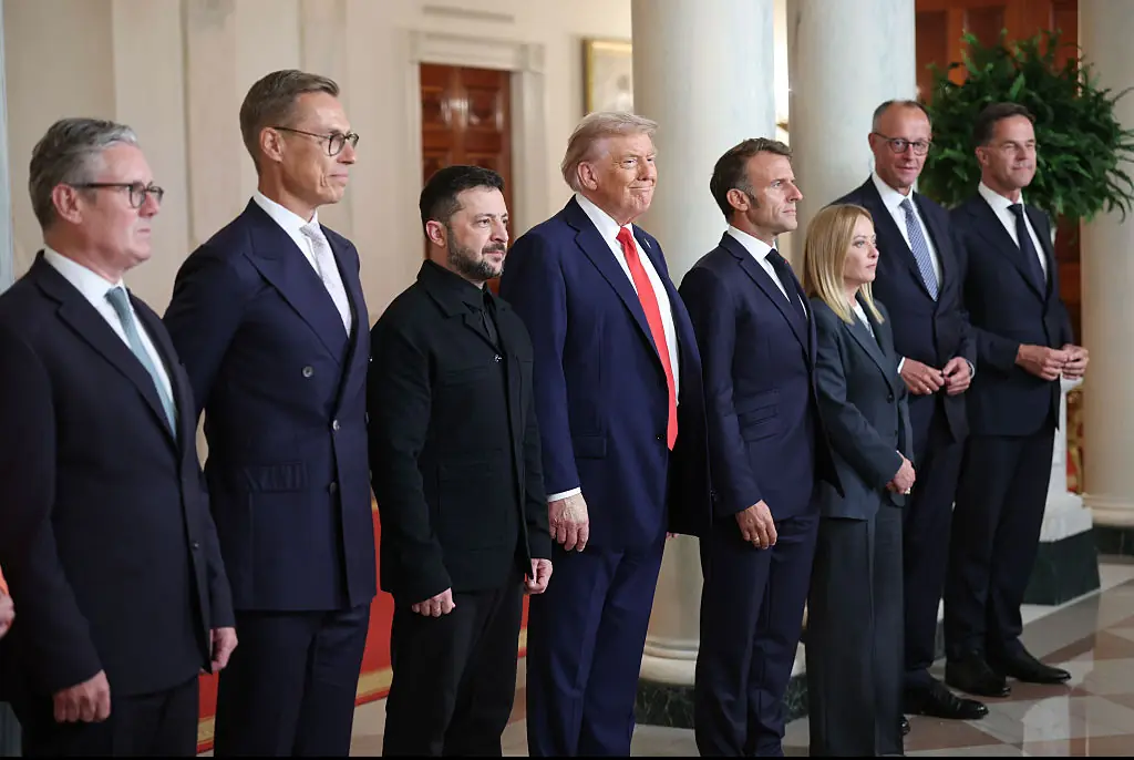 World leaders have gathered at the White House. Credit: Win McNamee / Getty