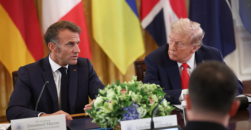 Trump caught on hot mic telling Macron 'crazy' thing Putin said to him