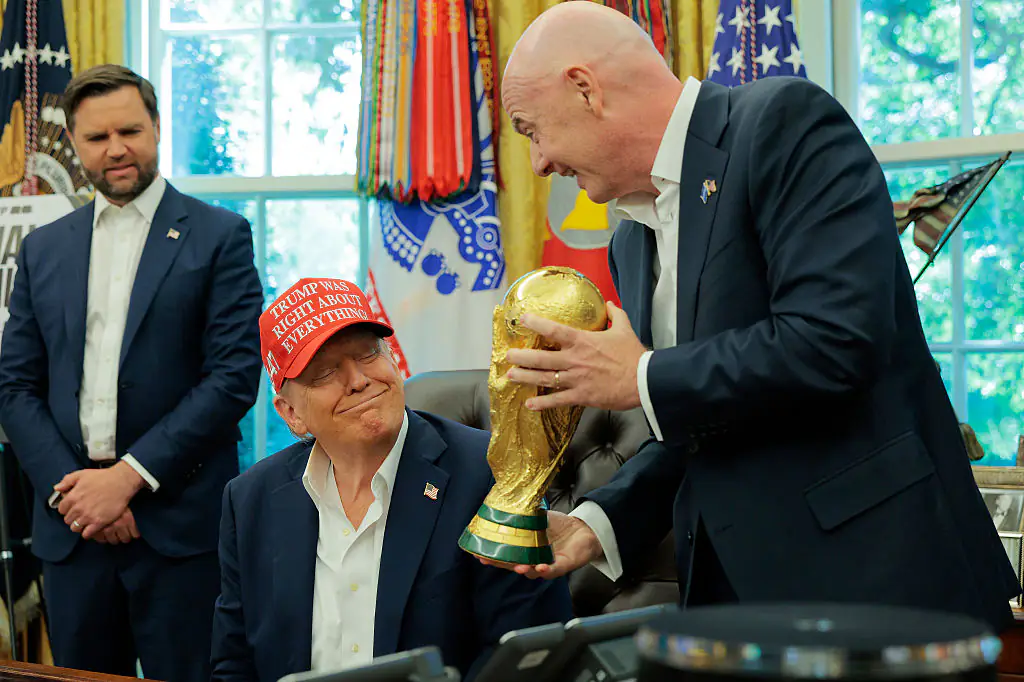 Trump's policies could affect fans of World Cup nations. Credit: Chip Somodevilla/Getty Images