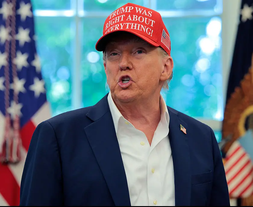 Trump is reportedly in good health. Credit: Chip Somodevilla / Getty