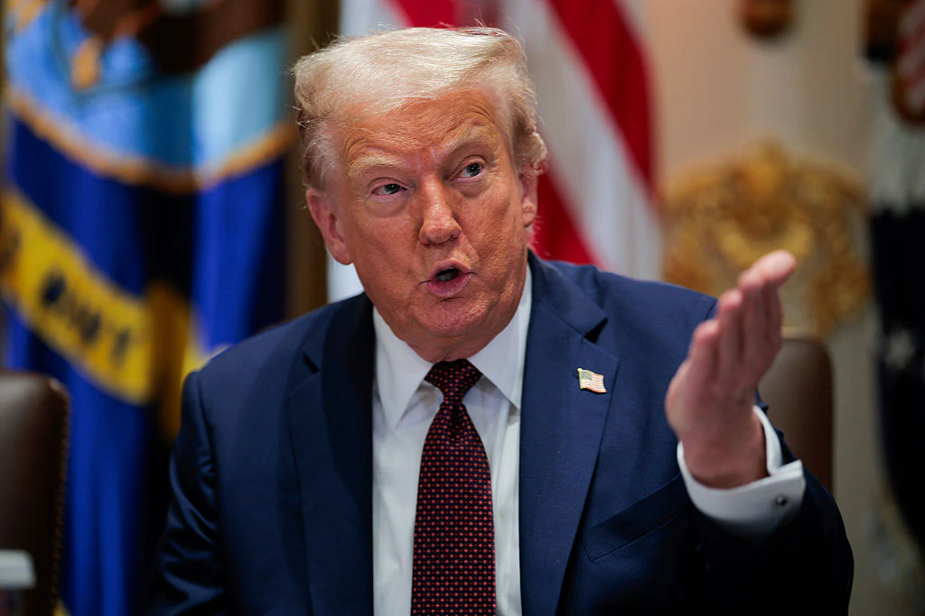 Donald Trump has hit out at other world leaders. Credit: Chip Somodevilla /  Getty