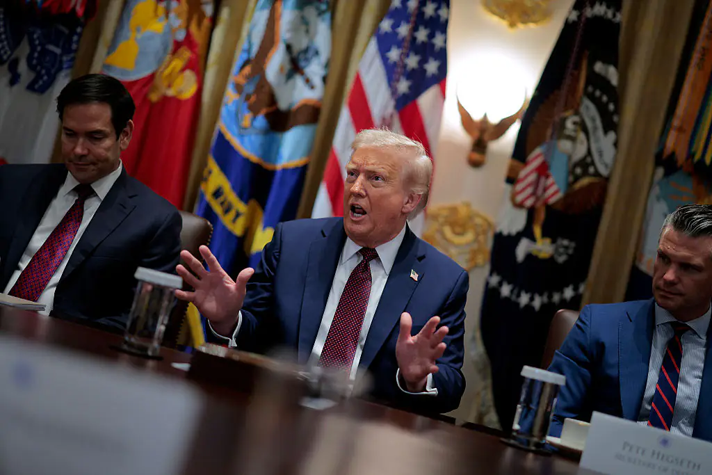 President Donald Trump and Defense Secretary Pete Hegseth work very closely together. Credit: Chip Somodevilla / Getty Images.