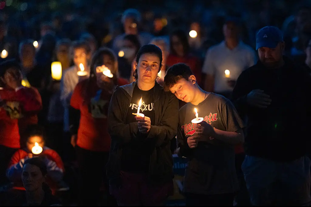 Vigils have been held for the victims. Credit: Scott Olson / Getty
