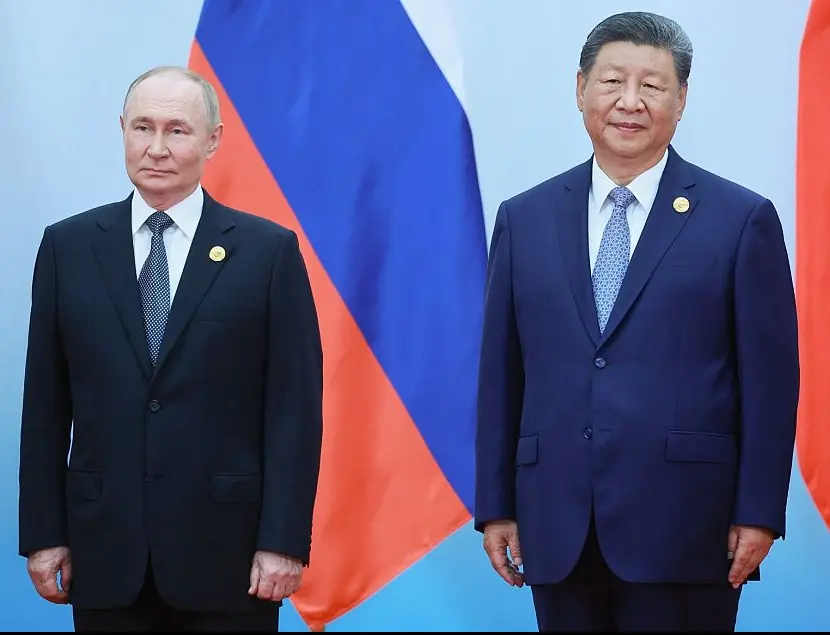 Russian President Vladimir Putin and Chinese President Xi Jinping. Credit: Anadolu / Getty
