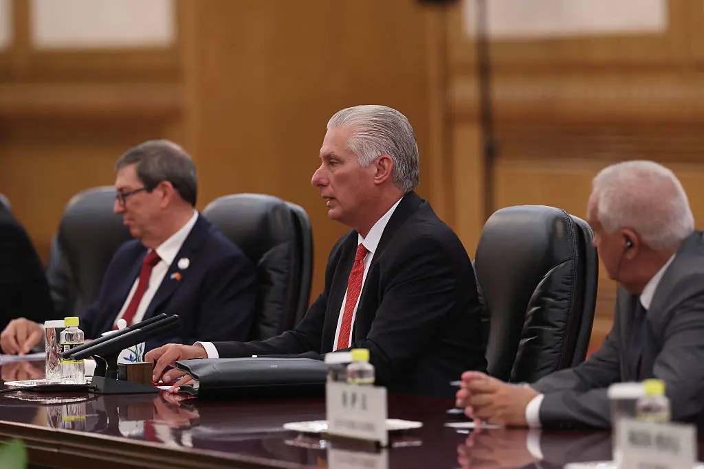 Cuban President Miguel Díaz-Canel. Credit: Lintao Zhang/Getty Images