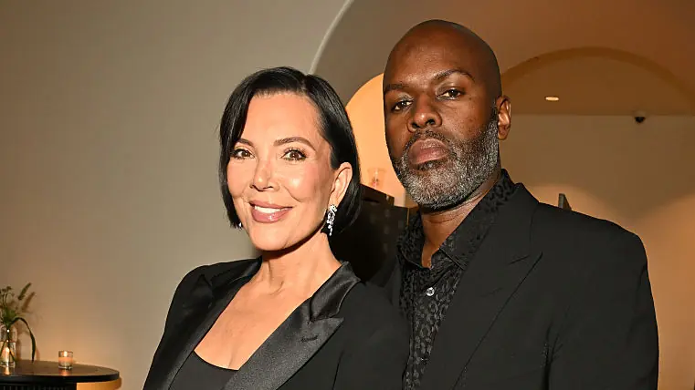 Kris Jenner and Corey Gamble