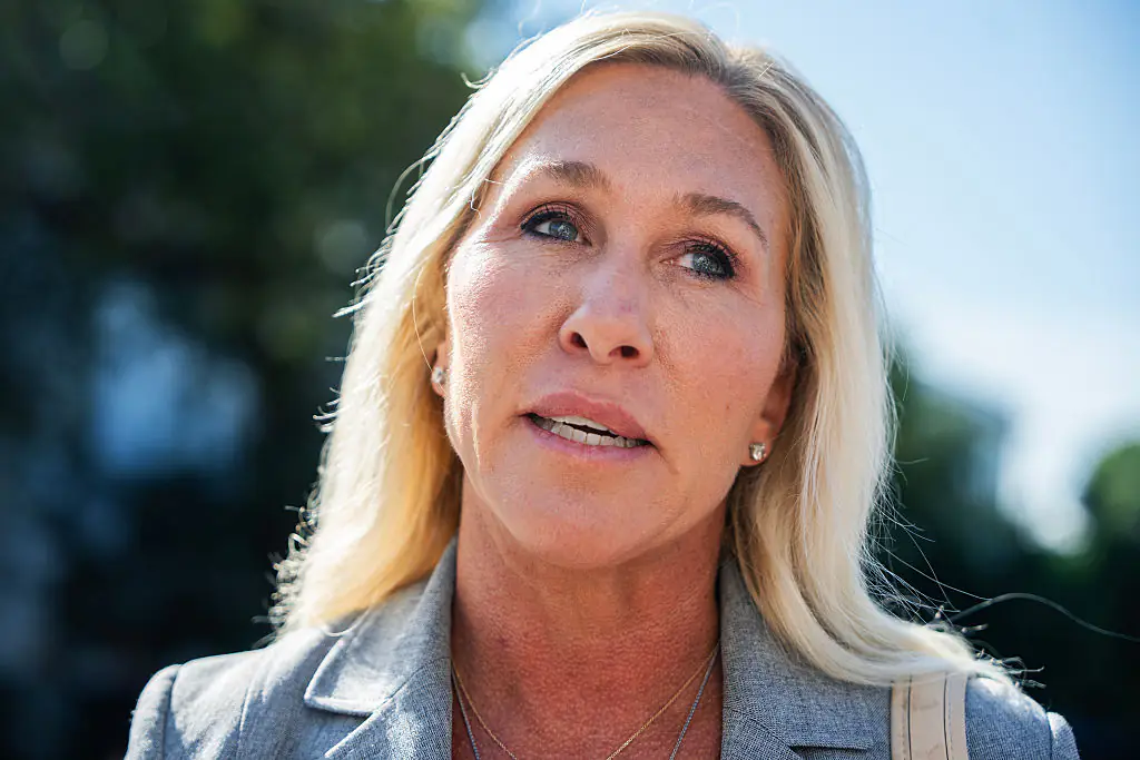  Rep. Marjorie Taylor Greene. Credit: Tom Williams / Getty