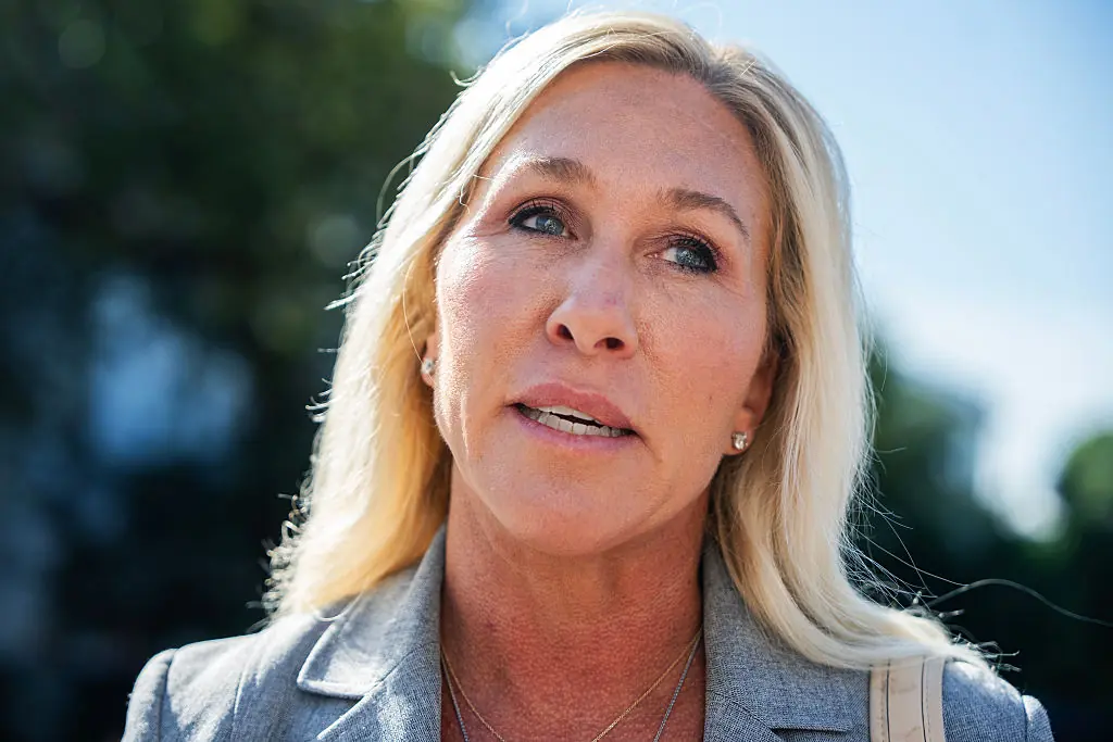  Rep. Marjorie Taylor Greene. Credit: Tom Williams / Getty