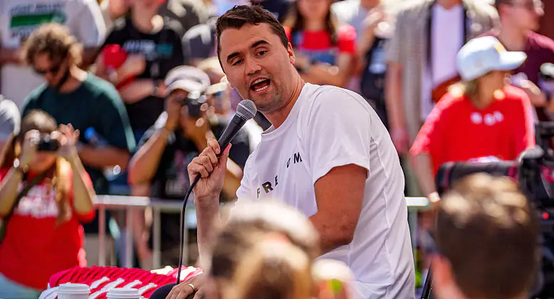 Man who 'made hand signals' behind Charlie Kirk - Truth behind video as he resembles Trump's Secret Service agent