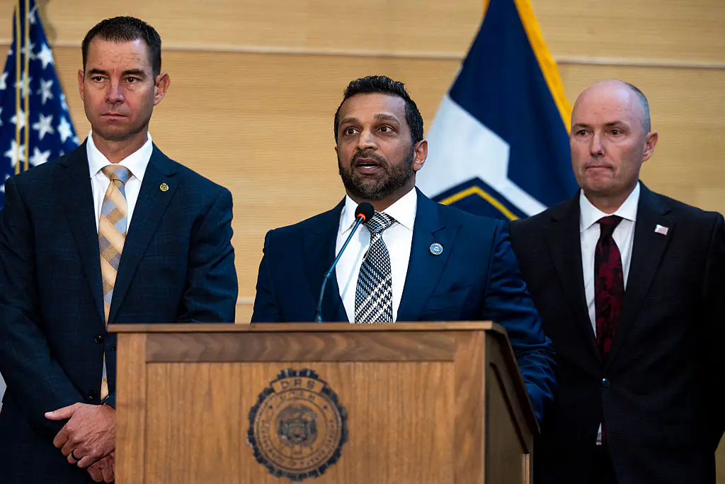 Current FBI Director Kash Patel has condemned his predecessor's actions. Credit: Michael Ciaglo / Getty