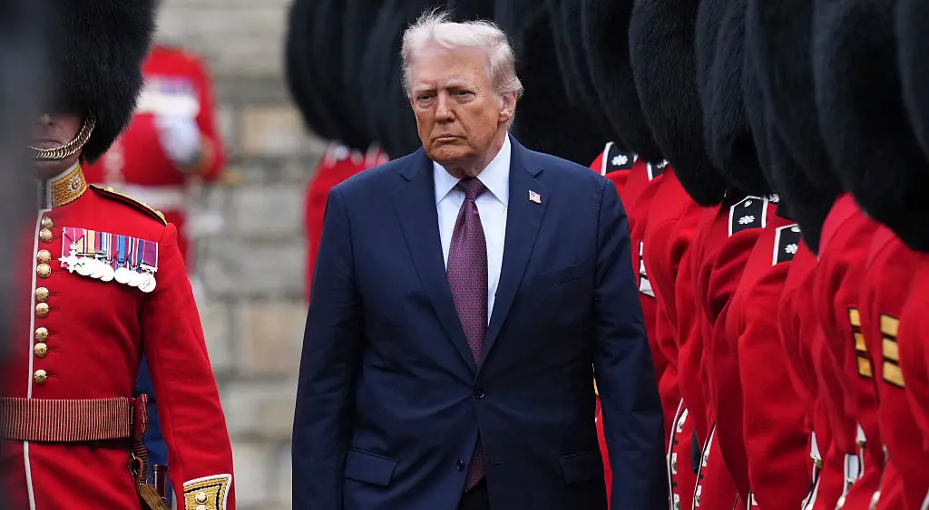 President Trump slammed for 'violating royal protocol' as he's criticized over act toward King Charles