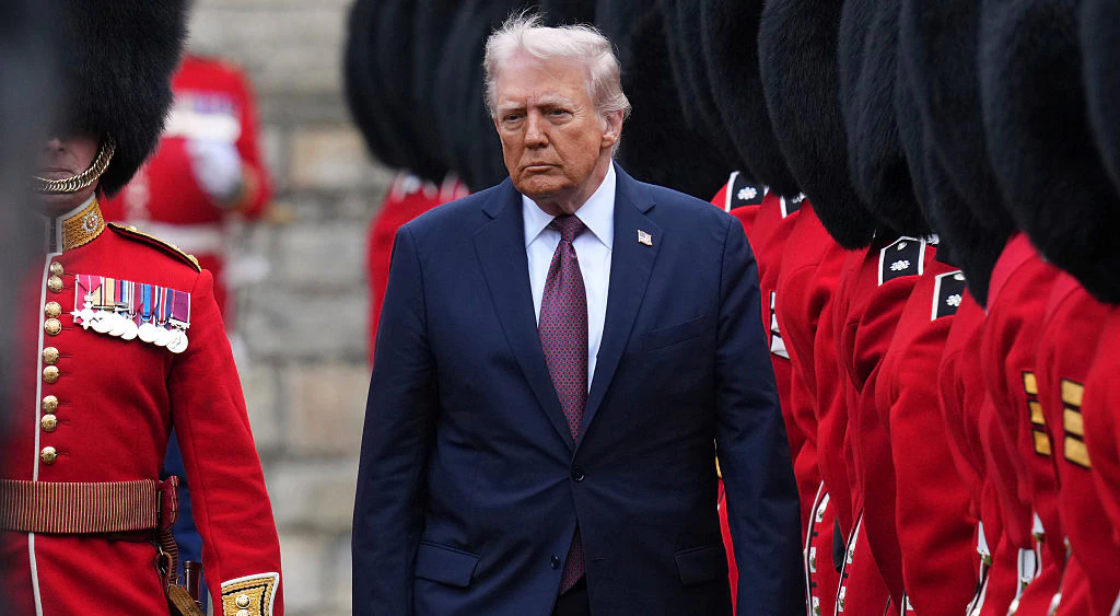 President Trump slammed for 'violating royal protocol' as he's criticized over act toward King Charles