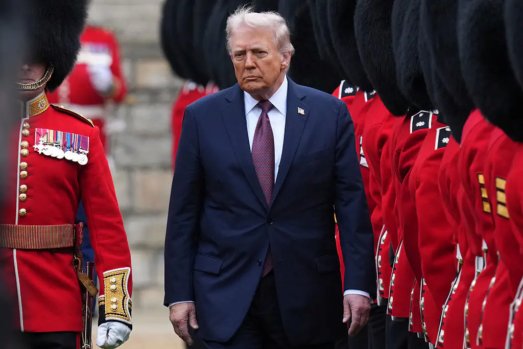 President Trump slammed for 'violating royal protocol' as he's criticized over act toward King Charles