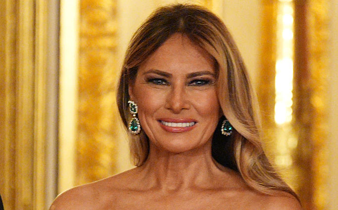 Melania Trump hit with criticism in yellow dress as people spot 'inappropriate' detail