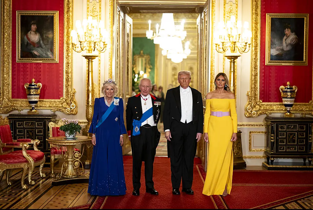 Trump attended his second state banquet. Credit: WPA Pool / Getty