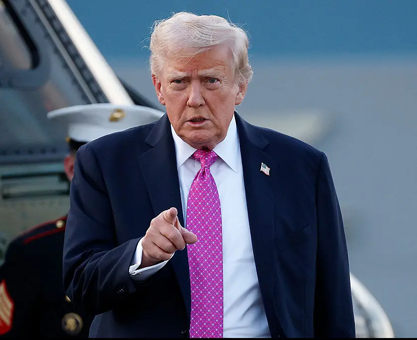 Trump wants to ban Antifa. Credit: Kevin Dietsch / Getty