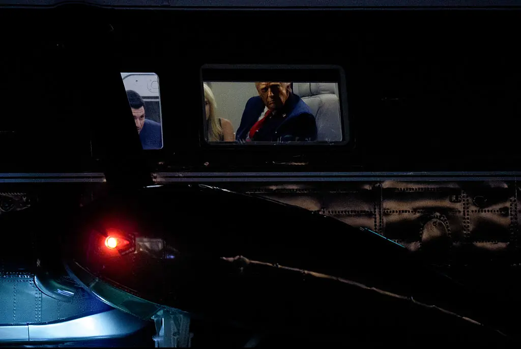 Donald Trump was never in danger. Credit: Andrew Harnik / Getty