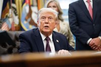 Trump slammed after saying he 'couldn't care less' in response to question about Charlie Kirk