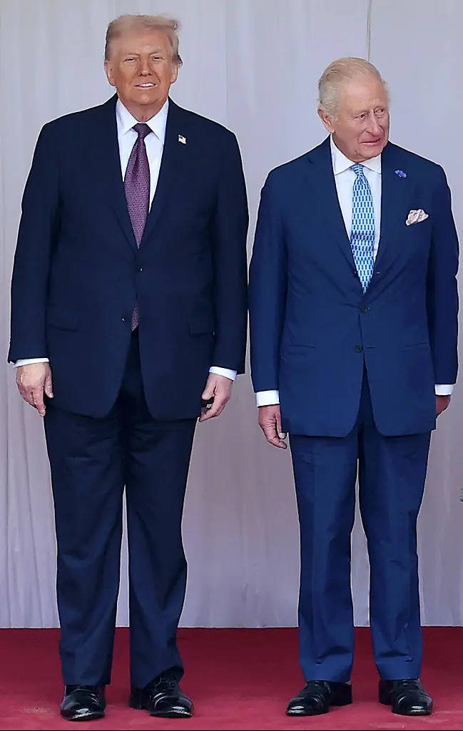 Trump is on his second state visit. Credit: Chris Jackson / Getty