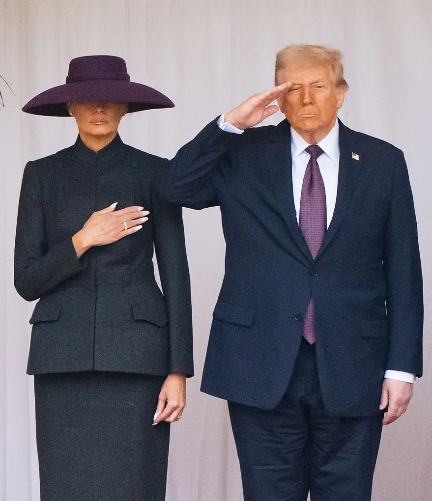 The first lady and the president are currently in the UK. Credit: Samir Hussein / Getty