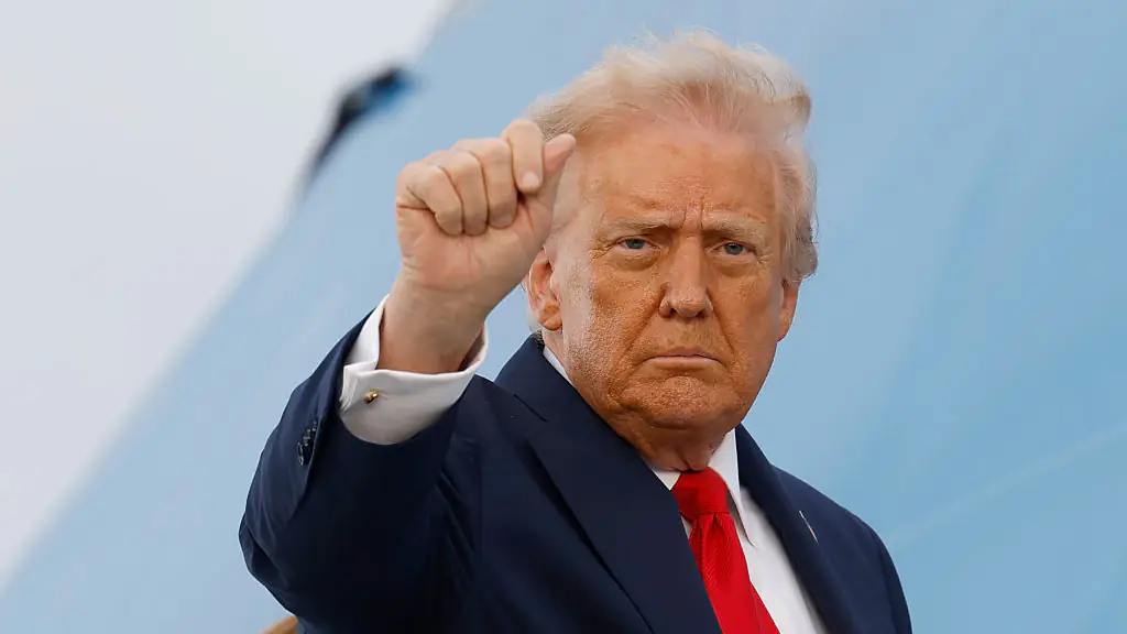 The government claim that it was a threat on Trump's life. Credit: Anna Moneymaker / Getty 