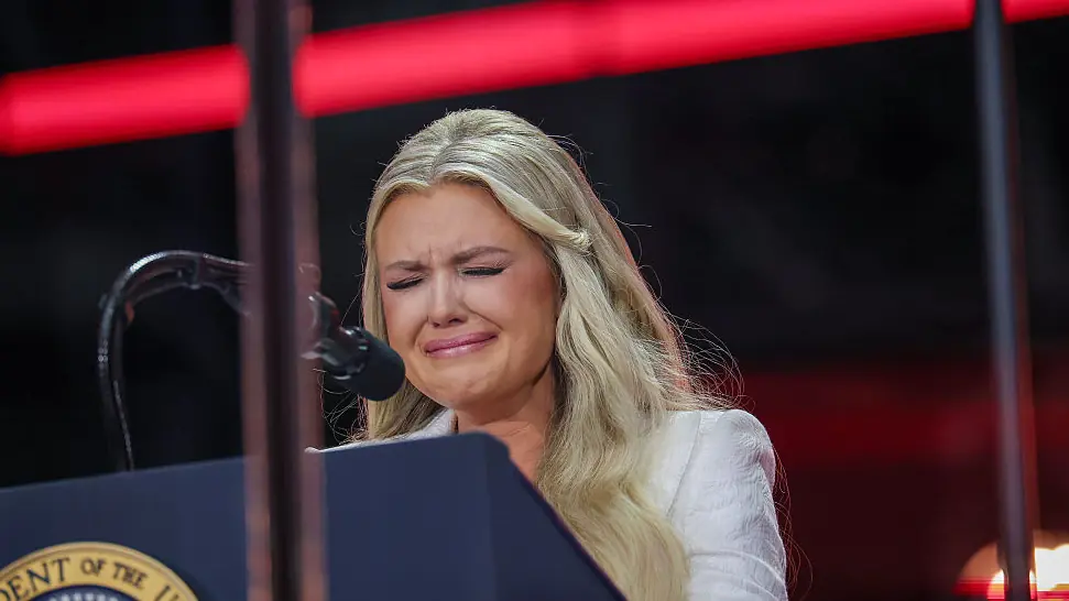 Erika Kirk announced at Charlie Kirk's funeral that she forgives his alleged killer. 