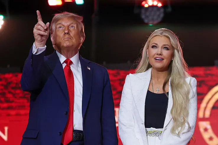 People disturbed by very strange link Erika Kirk has to President Trump as NSFW pictures resurface