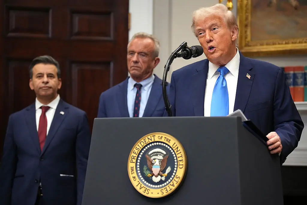 President Donald Trump. Credit: Andrew Harnik / Getty