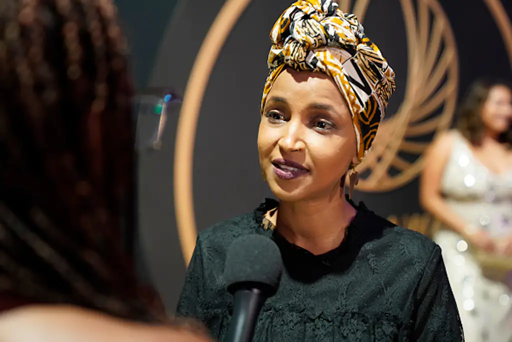 Ilhan Omar. Credit: Leigh Vogel/Getty
