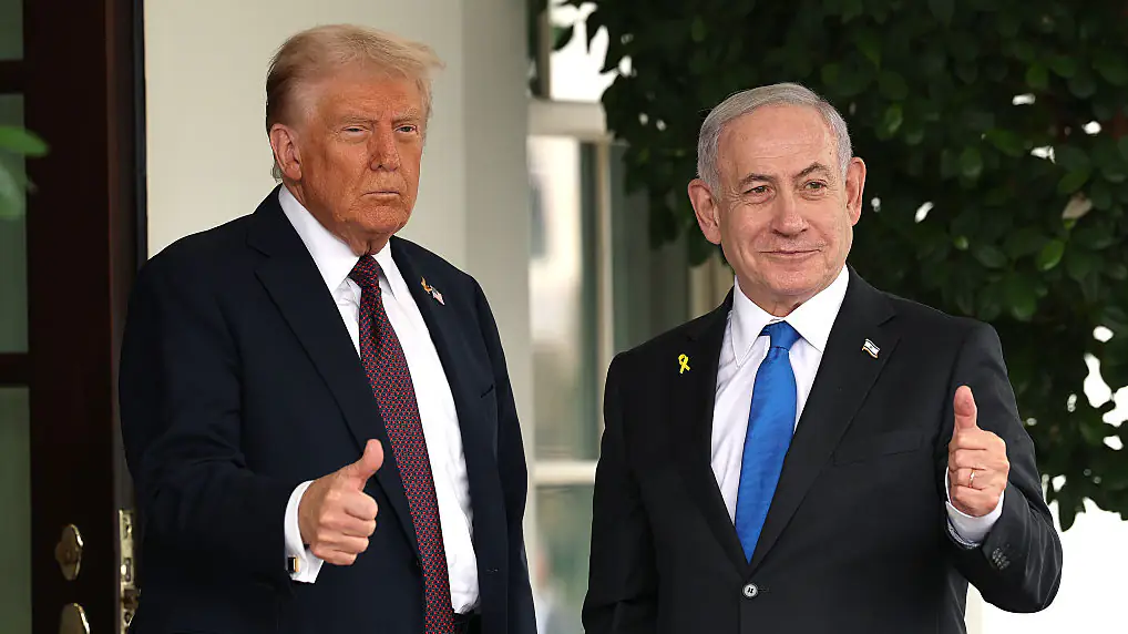 Donald Trump and Benjamin Netanyahu