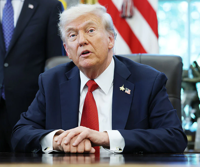 Trump claims he wants the prize for the U.S. Credit: Anna Moneymaker / Getty