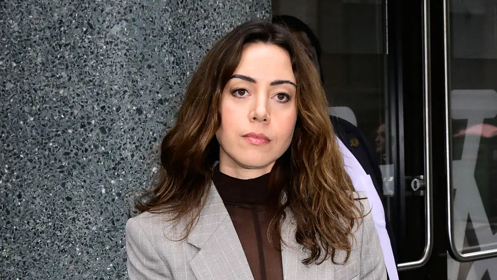 Aubrey Plaza may have let it slip. Credit: Raymond Hall / Getty